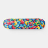 Autisme Awareness Puzzle Skateboard (Horizontaal)