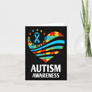 Autisme Awareness Shirten Women Heart Support Auti Kaart