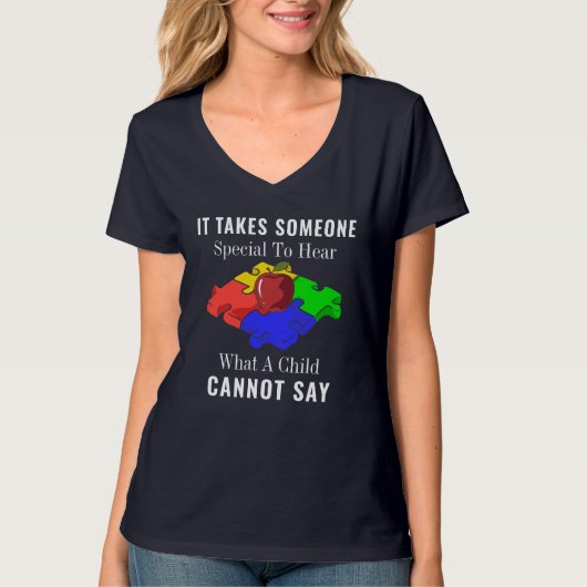 Autisme Awareness Special Education Needs Teachers T-shirt (Voorkant)