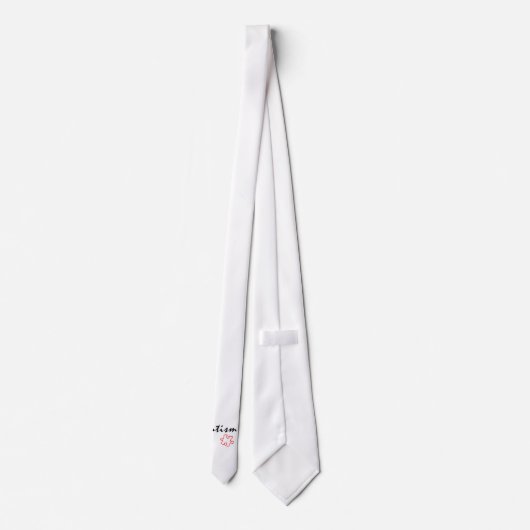 Autisme Awareness Stropdas (Achterkant)