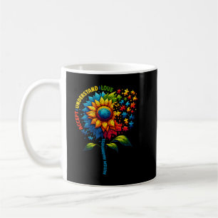 Autisme Awareness Sunflower Koffiemok