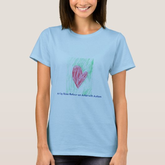 Autisme Awareness T Shirt (Voorkant)