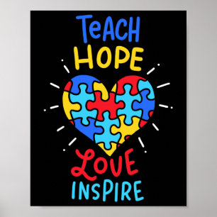 Autisme Awareness Teacher Poster