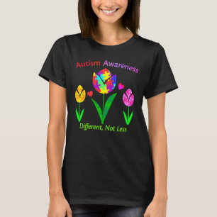 Autisme Awareness Tulip T-shirt