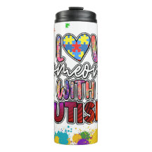 Autisme Awareness Tumbler: Snip met Ondersteuning