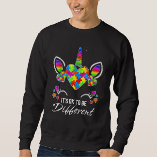 Autisme Awareness Unicorn Mask is oké om gediffer  Trui