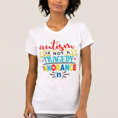 Autisme Awareness Women's TShirt (Voorkant)