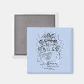 Autisme Awarness Magneet (Voorkant / Achterkant)