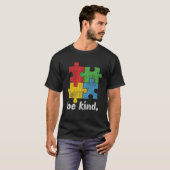 Autisme Awerness - Accepteer Autistic Kinder T-shirt (Voorkant volledig)