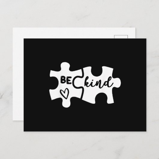 Autisme Be Child Briefkaart (Voorkant / Achterkant)