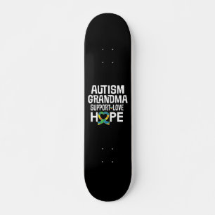 Autisme Bewust Oma Skateboard
