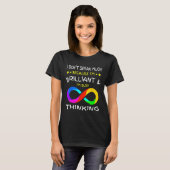 Autisme Bewustheid Puzle Piece Rainbow Infinfinity T-shirt (Voorkant volledig)