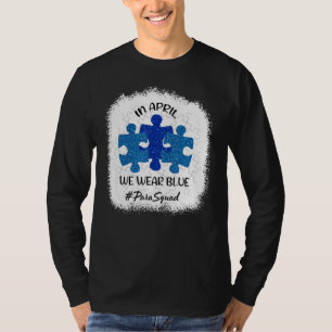 AUTISME BEWUSTMAKING In april draag we Blauwe Para T-shirt