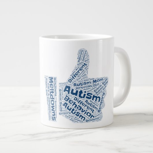 Autisme - Bewustmaking van Jumbo - Mok (Voorkant rechts)
