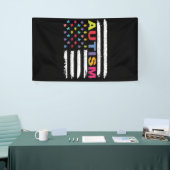 AUTISME BEWUSTMAKING - VLAG SPANDOEK (Beurs)