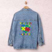 Autisme Bewustmaking voor vrouwen Kinder autisme A Denim Jacket (Hangar)