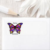 Autisme Bewustmakingsadresetiketten Etiket (Insitu)