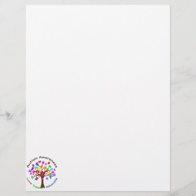 Autisme-bewustmakingsstructuur (Voorkant)