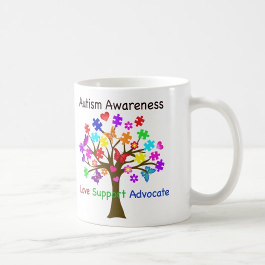 Autisme-bewustmakingsstructuur Koffiemok (Rechts)