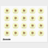 Autisme-bewustmakingsventilator Ronde Sticker (Vel)