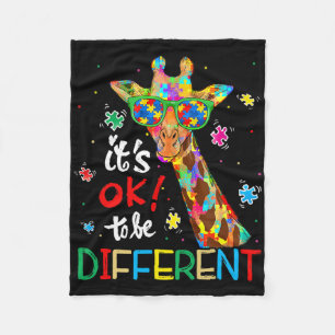 Autisme-bewustwording Acceptatie vrouwen Kind dat Fleece Deken