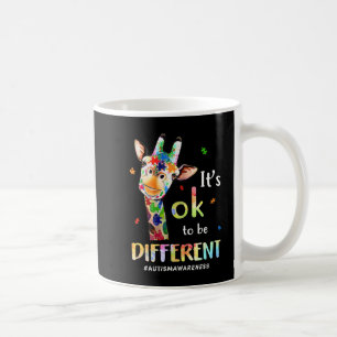 Autisme-bewustwording Acceptatie vrouwen Kind dat  Koffiemok
