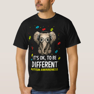 Autisme-bewustwording Acceptatie vrouwen Kind dat T-shirt