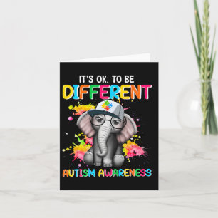 Autisme-bewustwording Elephant blaast zijn oor om Kaart
