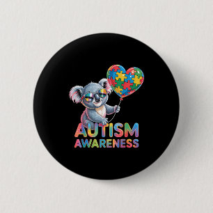 Autisme bewustwording  ronde button 5,7 cm