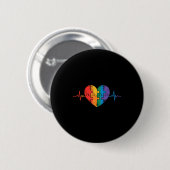 Autisme bewustwording  ronde button 5,7 cm (Voorkant /achterkant)