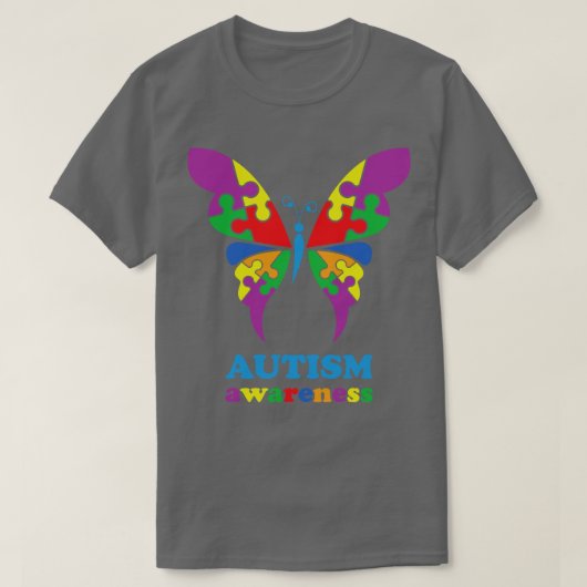 Autisme-bewustzijn (29) t-shirt (Design voorkant)