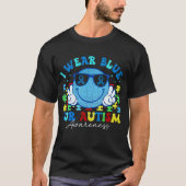 Autisme bewustzijn Abstracte neurodiversiteit T-shirt (Voorkant)