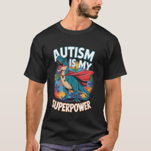 Autisme Bewustzijn Acceptatie Inclusie Maand Dinos T-shirt