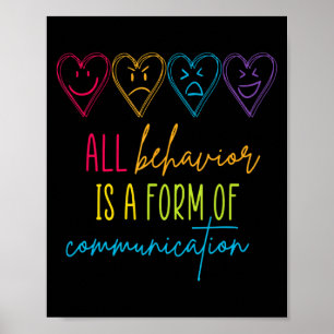 Autisme Bewustzijn Acceptatie Neurodiversiteit Cad Poster