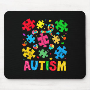 Autisme Bewustzijn Accepteer Adapt Advocate Autism Muismat
