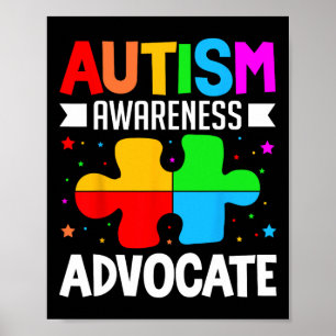 Autisme Bewustzijn Advocate Autistisch Bewustzijn Poster