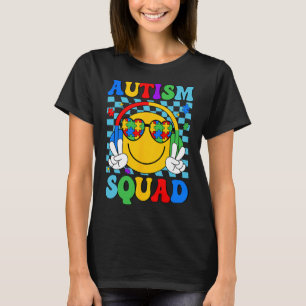 Autisme Bewustzijn Autisme Squad Ondersteuning Smi T-shirt