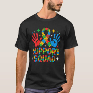 Autisme Bewustzijn Autisme Steun Team Familie Lang T-shirt