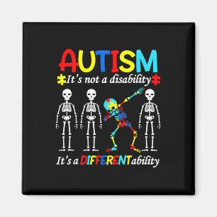 Autisme Bewustzijn Autisten Ondersteuning Autistis Magneet