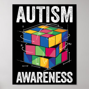 Autisme Bewustzijn Autisten Ondersteuning Autistis Poster
