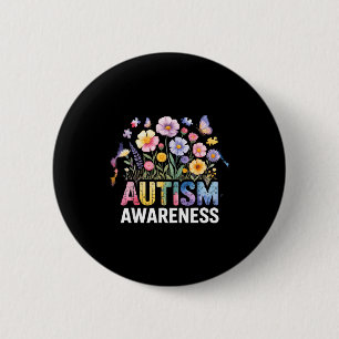 Autisme bewustzijn autistisch ronde button 5,7 cm