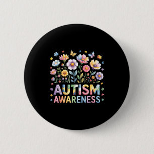 Autisme bewustzijn autistisch ronde button 5,7 cm