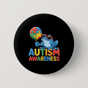 Autisme bewustzijn autistisch ronde button 5,7 cm