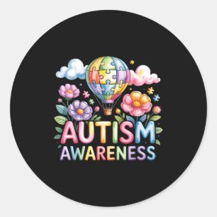 Autisme bewustzijn autistisch ronde sticker