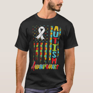 Autisme Bewustzijn Autistische Autisten Ondersteun T-shirt