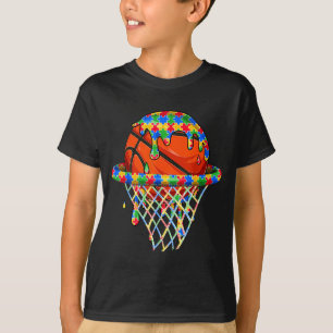 Autisme bewustzijn autistische kinderen jongens pu t-shirt