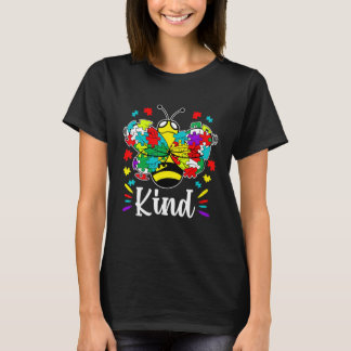 Autisme bewustzijn Bijen Vriendelijk Vriendelijke  T-shirt