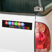 Autisme Bewustzijn Bumpersticker (Op Truck)