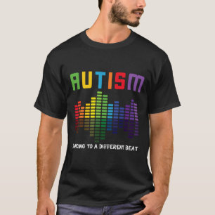 Autisme-bewustzijn dansend voor een ander gedoe t-shirt