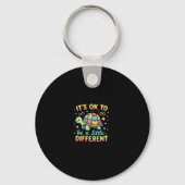 Autisme-bewustzijn Het is oké om een beetje anders Sleutelhanger (Voorkant)